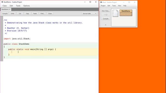 CSAB: Using the Standard Java Stack Class смотреть онлайн