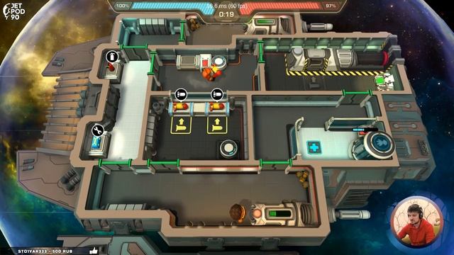 ОБЗОР игры CATASTRONAUTS! Первый взгляд на кооперативное выживание в открытом космосе от JetPOD90.