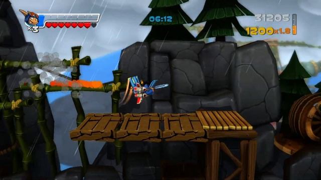 Rocket Knight (Xbox 360 Gameplay) | Forgotten Games смотреть онлайн