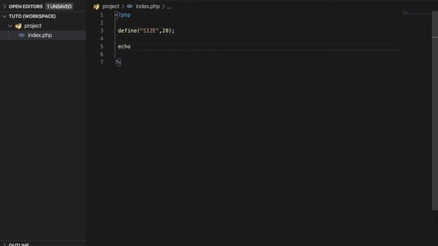 php basic - constant смотреть онлайн