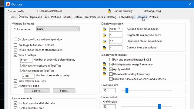 How to change selection mode in Autocad 3D смотреть онлайн