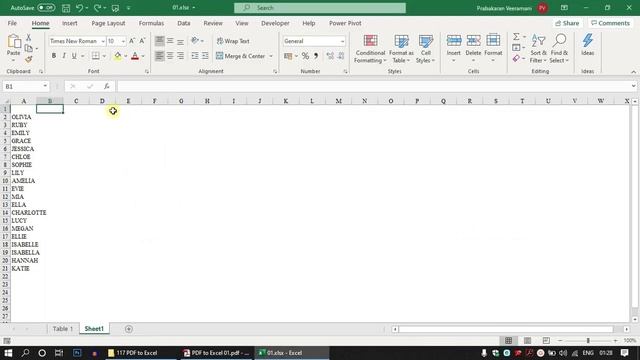 PDF to Excel without Any Other Software in Tamil | PDF OCR | PDF to Tips & Tricks | Prabas MS Offic смотреть онлайн