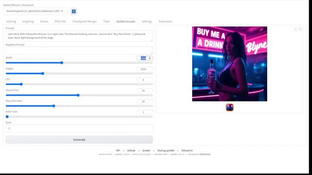 SD WebUI Automatic 1111 Installation Detail Guide For Stable Cascade