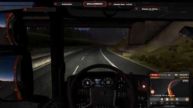Euro Truck Simulator 2 | Multiplayer | ETS2 смотреть онлайн