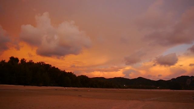 Nopparat Thara Beach, Krabi Sunset OCT2014 смотреть онлайн