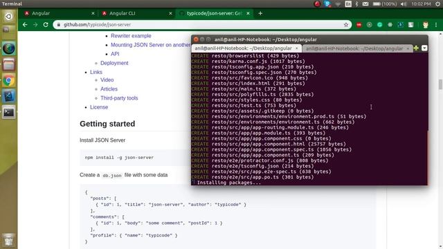 Angular project in Hindi #1 install and setup смотреть онлайн