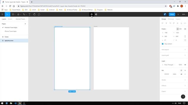 FIGMA #2. Frame, Layer & Assets(Component) смотреть онлайн