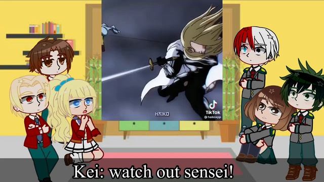 Class D & Class 1-A react to Saitama || Tiktok || Gacha react смотреть онлайн