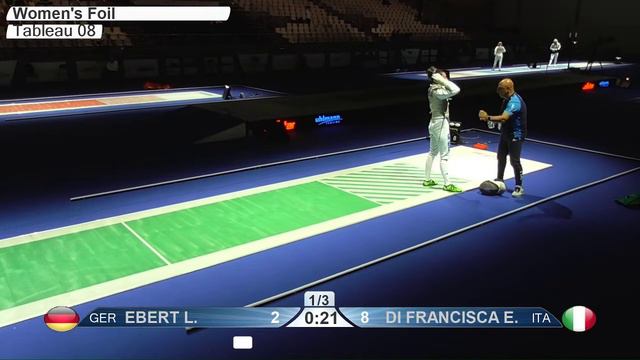 2019 740 T08 03 F F Individual Duesseldorf GER ZCH GREEN EBERT GER vs DI FRANCISCA ITA смотреть онлайн
