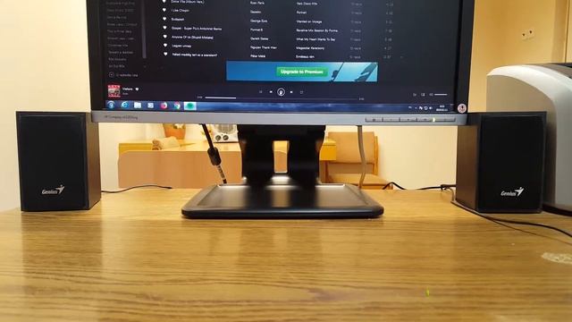 Genius SP-HF160 stereo speaker system demo смотреть онлайн