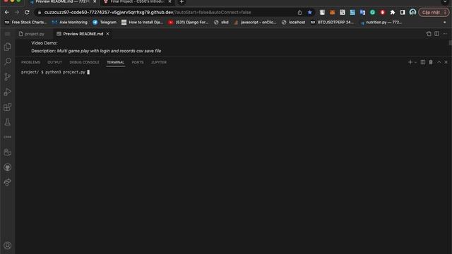 Cs50p Final project with python смотреть онлайн