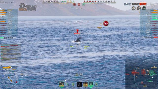 SUPERSHIP Satsuma 6 Kills & 300k Damage | World of Warships Gameplay 4k смотреть онлайн