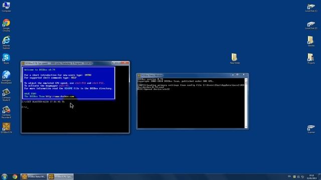 How to use Dosbox tutorial - Full HD 1080p смотреть онлайн