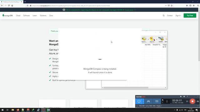 1. Cara Install MongoDB di Komputer Windows 10 - Database BigData NoSQL смотреть онлайн
