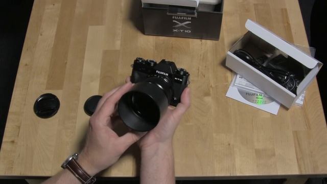 Fuji X-T10 Unboxing