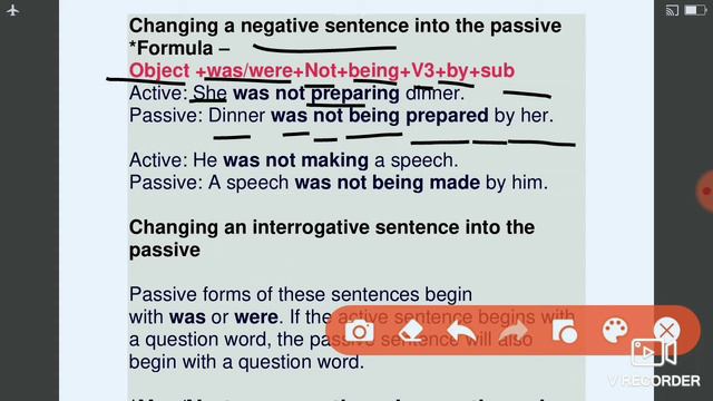 Change the voice of past continuous tense with assertive /negative /interrogative sentence смотреть онлайн