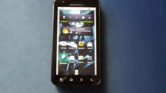 Motorola Atrix Скорость работы смотреть онлайн