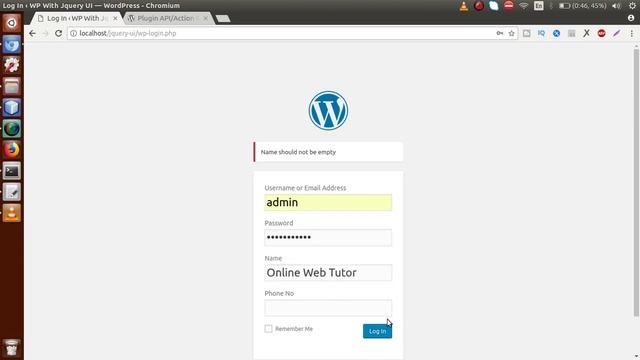 Wordpress Hooks Tutorial for beginners from scratch #13 Action hook "login_head" смотреть онлайн