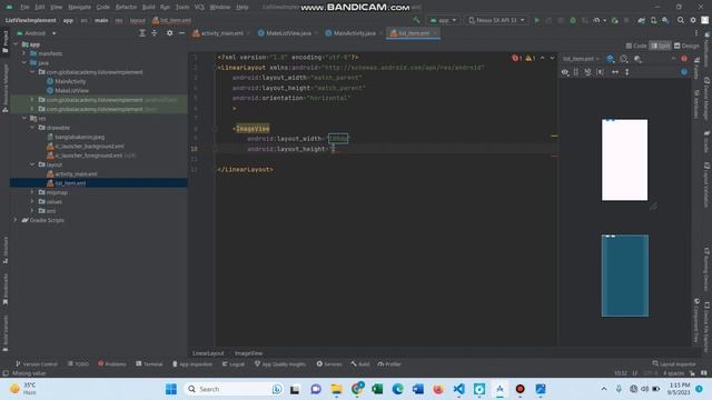Custom ListView implements and designs in Android Studio By Java part 03#EduTechBD01 смотреть онлайн