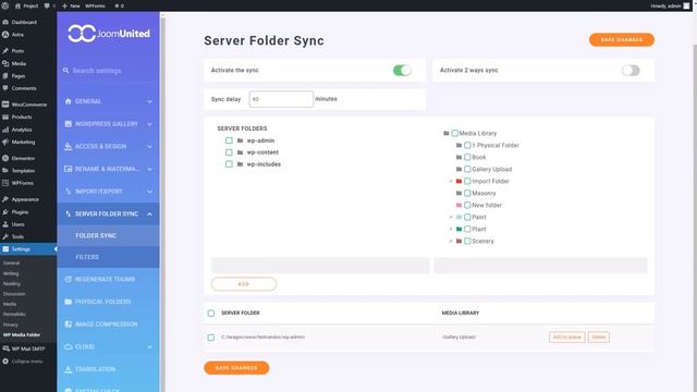 Synchronize server folders with the WordPress media library смотреть онлайн
