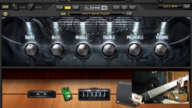 How to get Djent/Periphery/Bulb/Misha Mansoor tone with Line 6 Pod Farm + Download link HQ смотреть онлайн