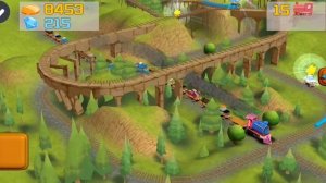 Super Trains - весёлая игра про супер паровозик.