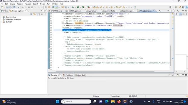 JavaScriptExecutor & TakesScreenshot in Selenium смотреть онлайн