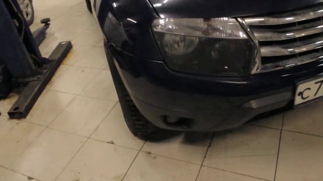 RENAULT DUSTER 2013г Кузовной ремонт. смотреть онлайн