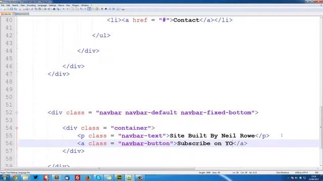 Bootstrap 3 Tutorials #3 Sticky Footer That Stays In The Browser Viewport смотреть онлайн