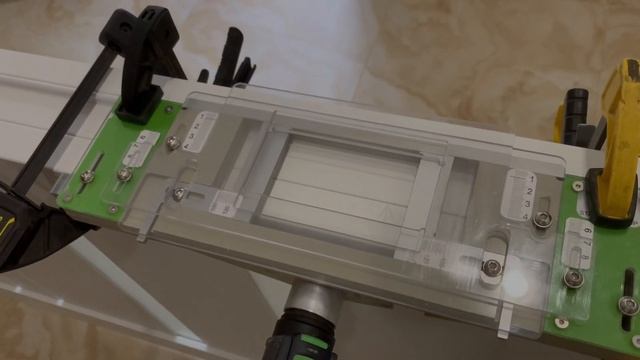 Настройка шаблона для одновременной врезки.