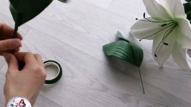 МК-ЛИЛИЯ СВЕТИЛЬНИК ИЗ ИЗОЛОНА смотреть онлайн