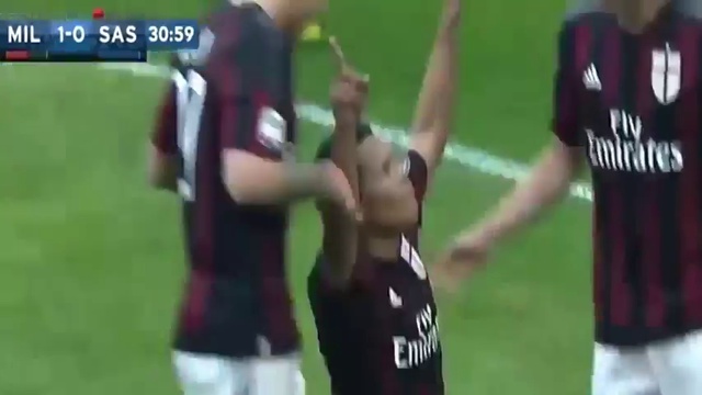 AC Milan 2-1 Sassuolo (Serie A 2015/2016) смотреть онлайн