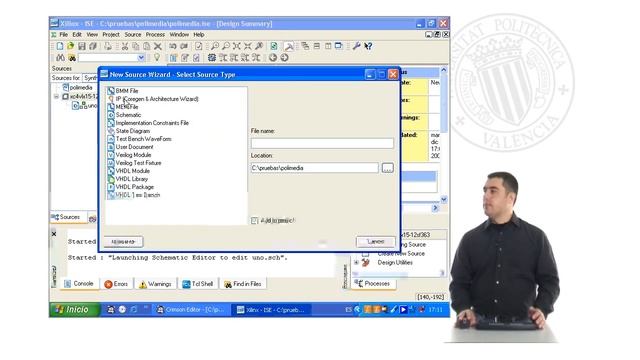 Diseño de esquemas jerárquicos con Xilinx ISE WebPack | | UPV смотреть онлайн