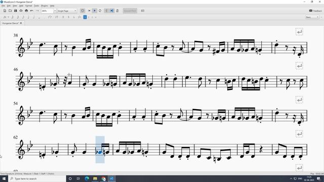 Johannes Brahms - Hungarian Dance No. 5 | Violin Sheet Music - Notes смотреть онлайн
