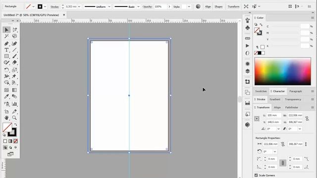 Симметричные фигуры в Adobe Illustrator смотреть онлайн