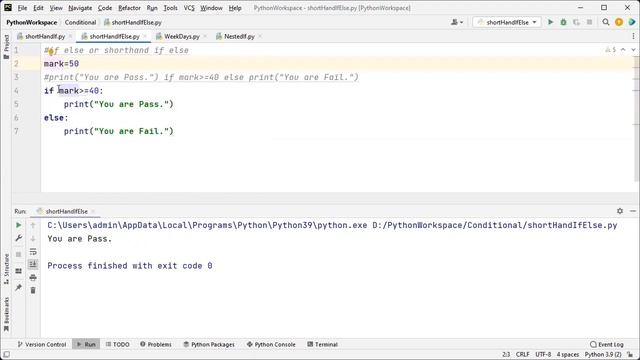 Python Series|Part12|Indentation|ConditionalStatements|If|IfElse|ShortHand IfandIfElse|NestedIf смотреть онлайн