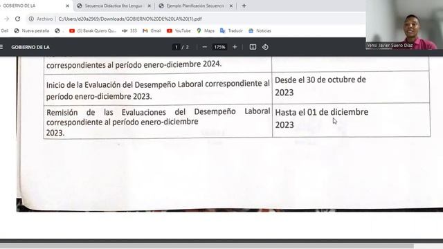 CRONOGRAMA DE LA EVALUACIÓN DEL DESEMPEÑO LABORAL 2023 2024 смотреть онлайн