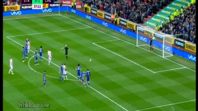 Stoke City 1 - 1 Chelsea HIH2 смотреть онлайн