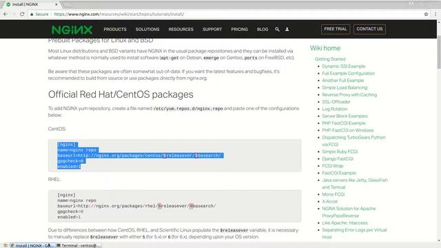 How to upgrade nginx in CentOS 7 смотреть онлайн