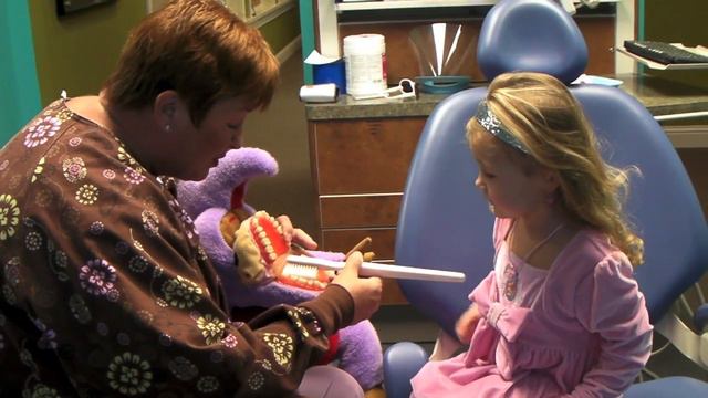 Isabella Learns To Brush Her Teeth