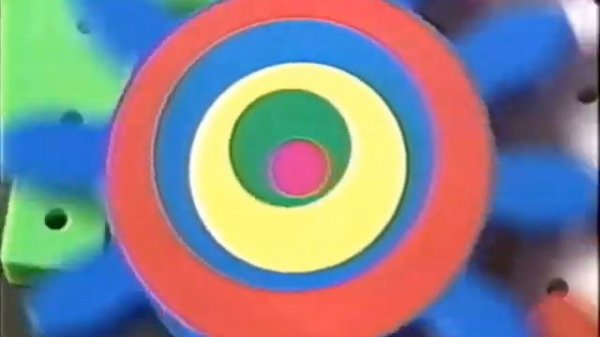 Brainy Baby Left Brain 1999 ish VHS with 2002 ish music