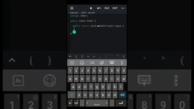 Membuat Hello World menggunakan Java N-IDE смотреть онлайн