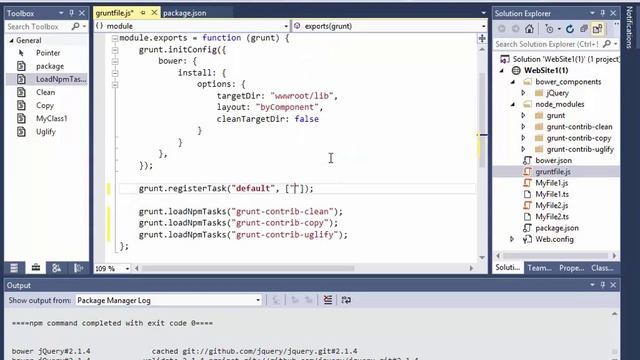 Bower And Grunt in Visual Studio 2015 смотреть онлайн