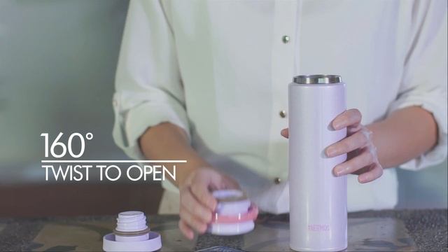 Thermos JNO-501: Ultra-Light Tumbler with 160-degree Twist-Open Cap for Anti-Leak смотреть онлайн