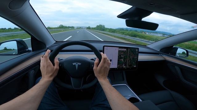 Tesla Model Y 2023 RWD - POV Test Drive And Full Review In 4K (LFP Battery), Acceleration 0-100 Km/