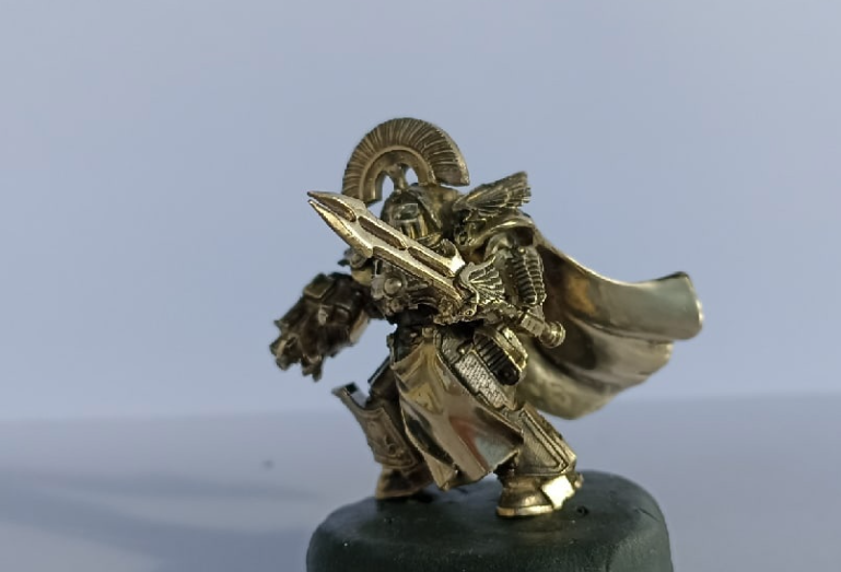 Warhammer40000 Делаем космодесантника в терминаторской броне с мечом и копьем.