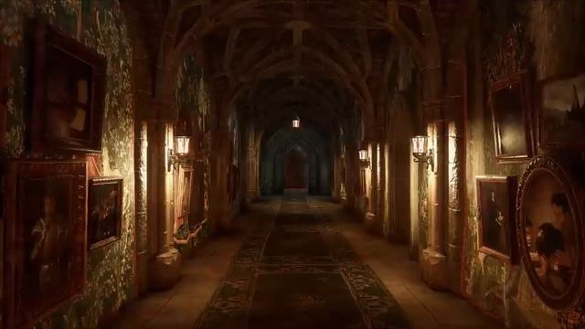 Hogwarts Interior Scenes Music  Ambience  Hogwarts Legacy  Harry Potter