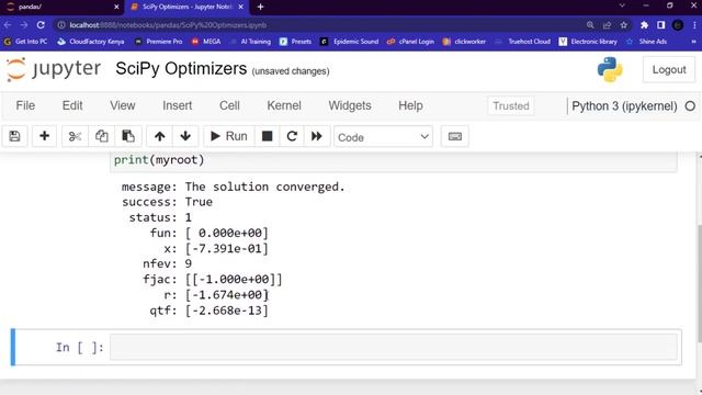 SCIPY | LESSON 3 | OPTIMIZERS смотреть онлайн