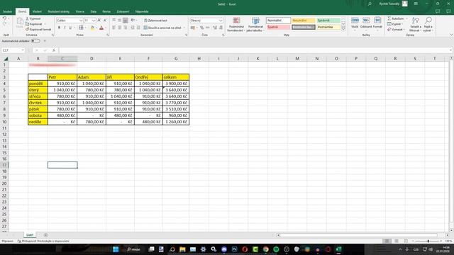 Excel pro začátečníky - Sčítání, Průměr, Násobení, Dělení, Procenta - Excel základní funkce - návod смотреть онлайн