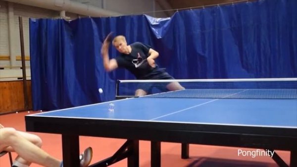 Лучшие ТРЮКИ в Настольном Теннисе ч.1( Pongfinity)